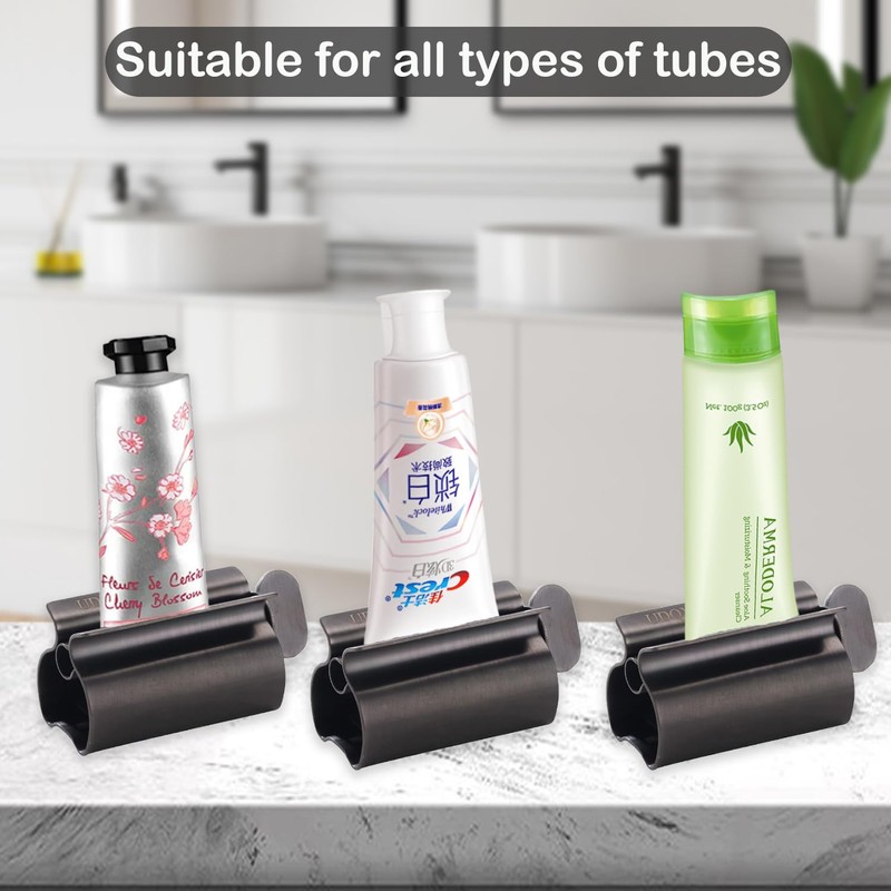 UDQYQ Tube Squeezer, Tube Press, Pack of 3, Toothpaste Squeezer,