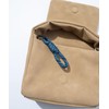 F.C. POUCH/MINI BAG TECH LEATHER SUEDE MINI POUCH, beige
