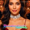 ACEDRE Rhinestone Choker Necklace Silver Bling Diamond Chokers for Women