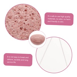 Vaguelly Facial Makeup Remover Sponge Exfoliating Face Wash Tool for Women Men Travel