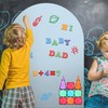 Fuyoooo Magnetic Chalkboard for Wall Magnetic Wall Decal with Pastel