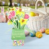 Clever Cube Easter Wishes Buzzing Blooms Pop Up Easter Greeting