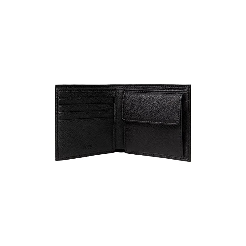 BOSS Men's Wallet Wallet Portemonnaie Ray_4 cc Coin, Black 1
