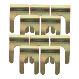 PACKOVE 10pcs Car Brake Line Retainer u Shaped Hose Clips Cable Retaining Clips Clamp for Automotive Repair