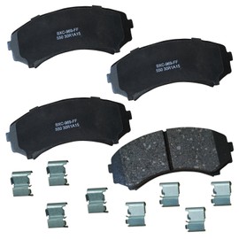 Bendix Premium SBC550 Ceramic Front Brake Pads for Mazda MPV 1993-1992, Mitsubishi Endeavor 2009, Grandis 2009, Montero 2009