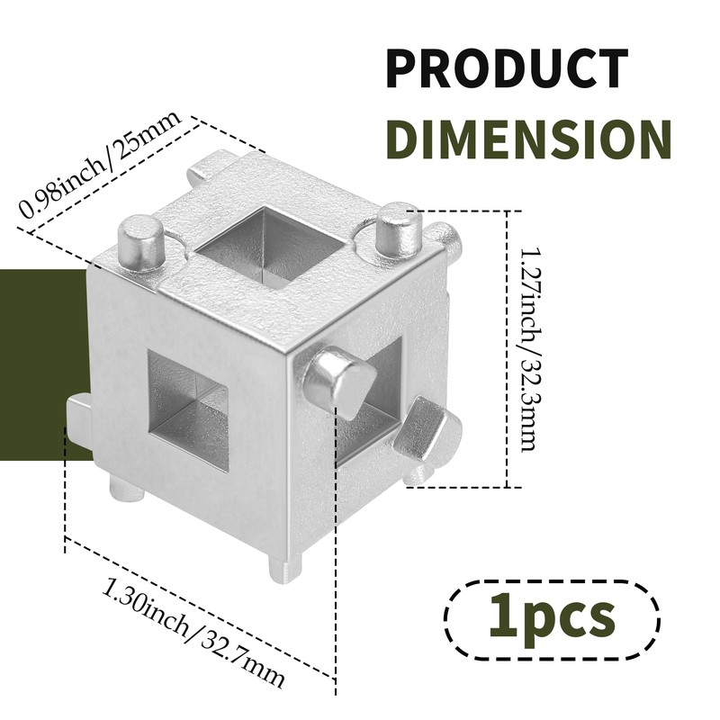 Cube Brake Caliper Compression Tool,Steel Brake Caliper Tool Car Rear