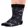 WeciBor 5 Pairs Men's Funny Colourful Casual Novelty Combed Cotton