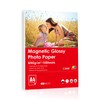 INKUWAY A4 Printable Magnetic Sheets 10 Sheets Thick High Gloss