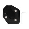 Motorcycle Kickstand Extender Foot Side Stand Extension Pad Support Plate