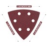 Triangle Sanding Pads, 160 Pcs 93 mm Detail Sander Pads