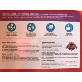 Hoover Y & Z Filtrete Vacuum Bags * 3 Bags * Micro Allergen * 64702A * 64702Q