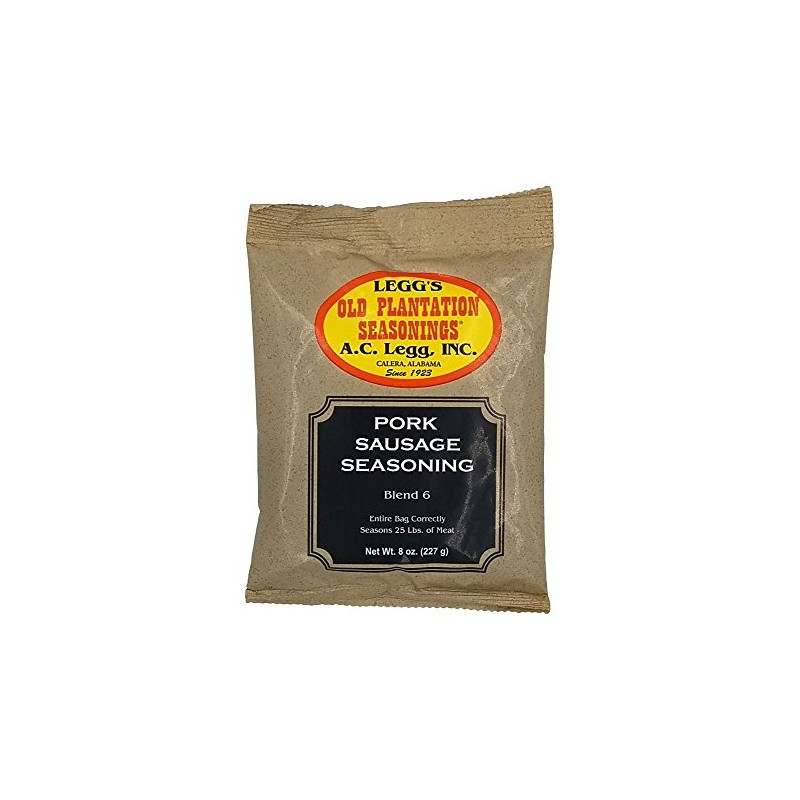 A.C. Legg Old Plantation Seasonings - Pork Sausage Seasoning Blend