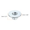 uxcell M6 T-Nuts, 50pcs Carbon Steel Tee Nut Round Base