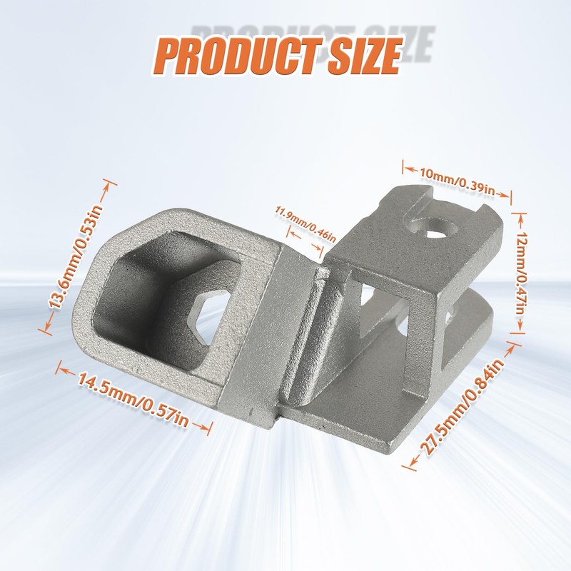 JAMHER Metal 83244 Shift Indicator Cable Bracket Compatible with F150-F550