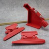 M.SJUMPPER ARCHERY Fletching Jig with Straight Helix Clamps Adjustable Fletch