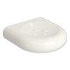 Hewi 477 Series Soap Dish Small with Knobs Pure White