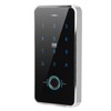 Keyless Entry Door Keypad, Touch Screen Fingerprint Password Card Reader