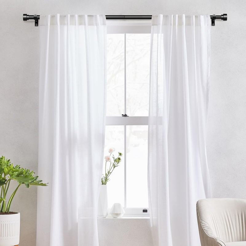 IFELS Heavy Duty Curtain Rods for Windows 28 to 48