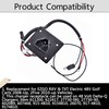 waltyotur 48V Charger Receptacle 602529 Replacement for EZGO TXT/RXV Golf
