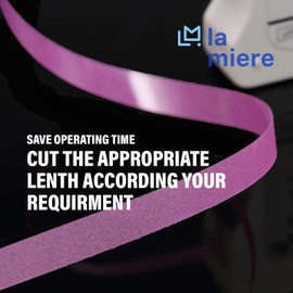 LA MIERE 4mm x 6M Dental Polishing Strips, Abrasive Finishing, Interproximal Teeth Cleaning Care, Whitening Whitening Polish Strips, Deep Sanding and Grinding (Medium, 1Box)