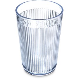 Carlisle 400807 Crystalon Stackable SAN Tumbler, 8.3 oz. Capacity, Clear