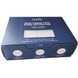 Skin Tissue Type Pure Cotton Pad (100 Sheets) 2137 / Embossed Toning Natural Pure Cotton Domestic 2ea