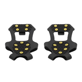 Lifeswonderful - Snow Cleats for Shoes - Studded Crampon Ice Spikes for Boots - Ideal for Improved Safety & Grip in Winter (Medium - Size 34-39 EU (2-5.5 UK))