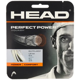 Head Perfect Power 17/1.20 mm Squash 110 m Reel – White