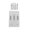 7Pcs Electric Soldering Iron Set Adjustable Temperature Wood Carving Welding