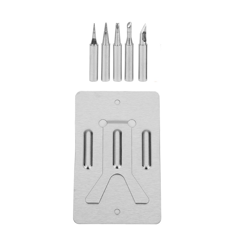 7Pcs Electric Soldering Iron Set Adjustable Temperature Wood Carving Welding