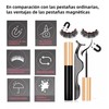 Kit de Pestañas Magnéticas 3d Impermeables 10 Pares