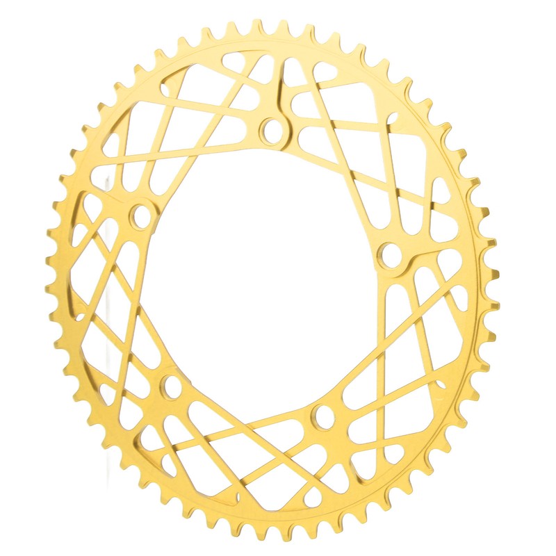 Bike Chainring 54T Aluminum Alloy High Strength Lightweight Anodized Folding