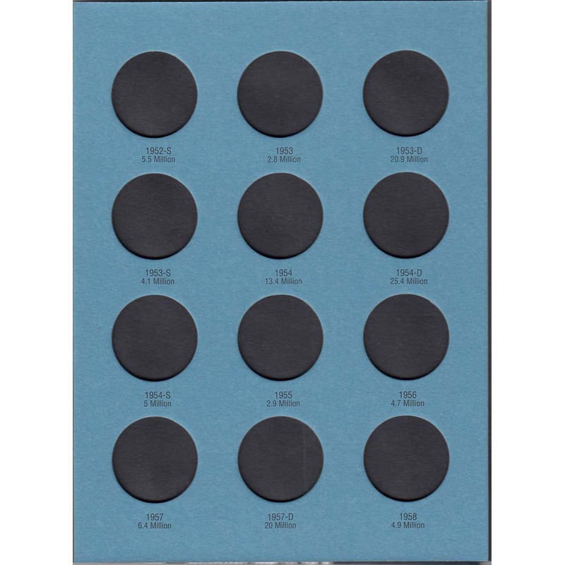 Whitman US Benjamin Franklin Half Dollar Coin Folder 1948 -