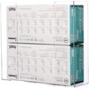 Cq acrylic Clear Wall Floating Glove Rack and Glove Box