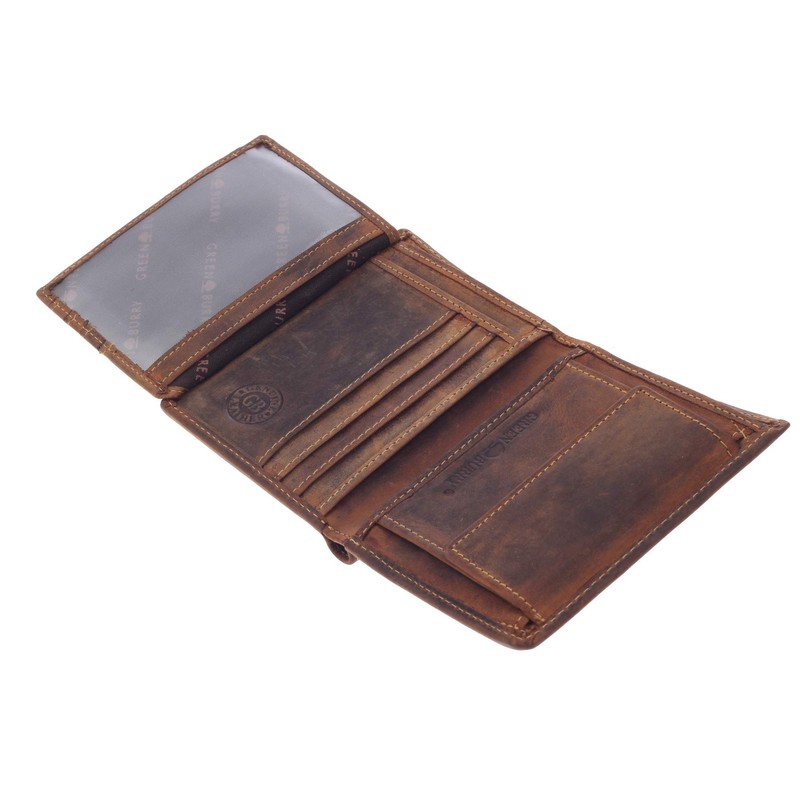 Green Burry Wallet 1701 Brown BROWN