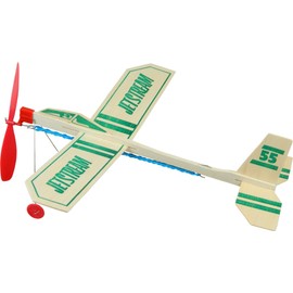 Paul K Guillow 55 Jetstream Balsa Wood Glider Plane