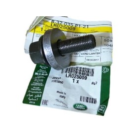 Generic GENUINE BOLT CRANKSHAFT PULLEY 2.0L 16V PETROL COMPATIBLE WITH DISCOVERY SPORT 2015 ON RANGE ROVER EVOQUE RANGE ROVER 13-21 RANGE ROVER SPORT 14-22 LR2 LR025009, LR025009X1