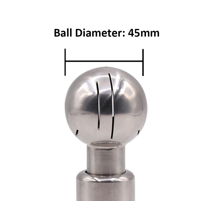 DERNORD Rotary Spray Ball NPT Female CIP Tank Cleaning Ball