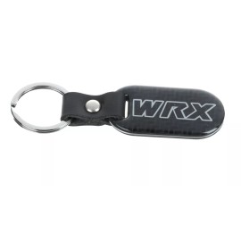 Subaru WRX Logo Carbon Fiber Keychain fob Impreza Legacy Outback STi OEM Genuine