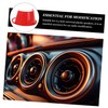 BUGUUYO 1 Pair Speaker Spacer Rings Durable Car Speaker Brackets