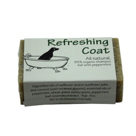 SanAndCo Pampered Puppy Deluxe Welcome Box - Made in NH Treats Tug Toy Soothing Paws Balm and Refreshing Shampoo - in Paw Print Wrapped Box