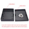 Otdorpatio Project Box IP65 Waterproof Junction Box ABS Plastic Black