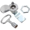 Pack of 5 Waterproof Stainless Steel Cabinet Door Metal Lock