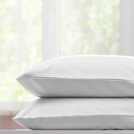 Burrito Blanco | H12 Hotel Pillowcase | For 105 cm Bed (+ Sizes Available) | 100% Cotton | Pillowcase for 105 cm Bed | White (105 x 190/200 cm)