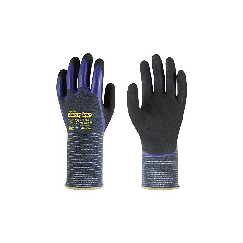 [Towa Corporation] Activ Grip CJ-568 Active Grip 8/M Size Nitrile