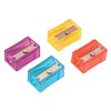Helix Plastic One Hole Sharpener (Pack of 10 in Assorted