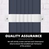 Gutter Downspout Adapter to Drain Pipe with Straps, 3" x