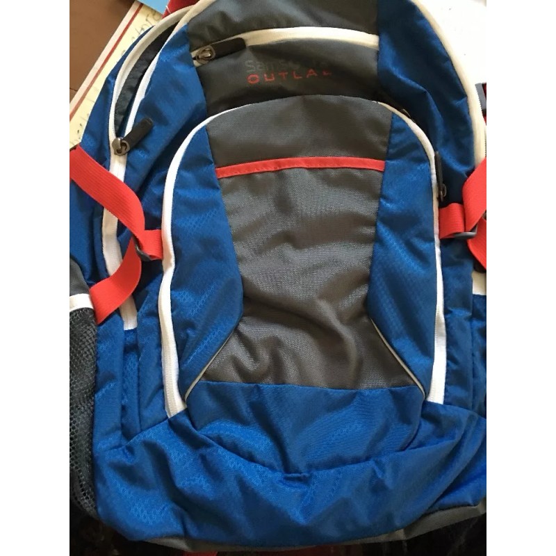 Samsonite 75590-291 Outlab Grouper Backpack Multipurpose Backpack Blue/White/Red