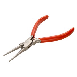 The Beadsmith Long Round Nose Pliers - Economy Pliers - 5.5 Inches (143 mm) Precision Tool with Spring Action Handle for Jewelry Making, DIY Projects, and Crafting