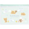 San-x Rilakkuma Clear Case Set BV46702 6.3 x 7.2 x